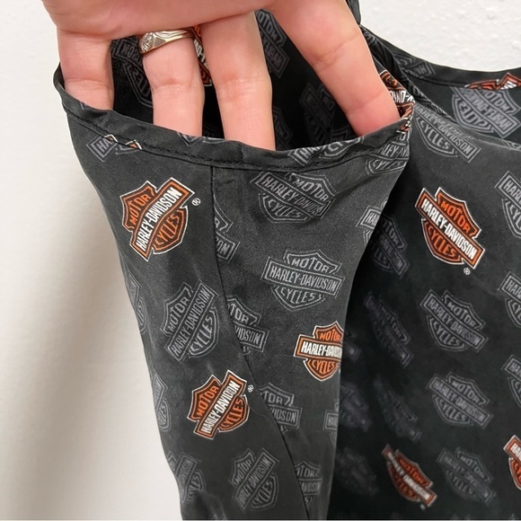 HARLEY-DAVIDSON 100% Washable Silk Tank Top. Size M - Picture 4 of 9